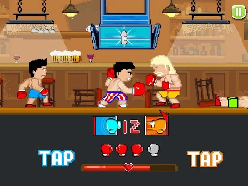 Изображение игры: Boxing Fighter ; Arcade Game