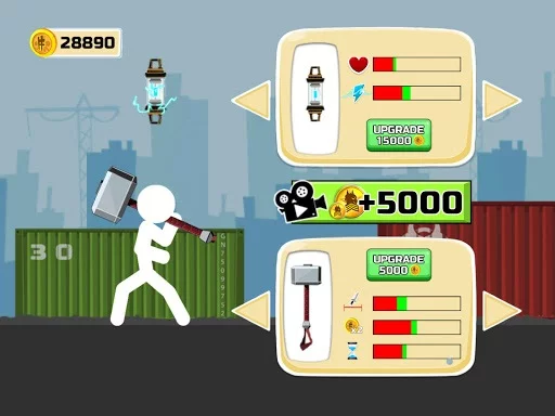 Изображение игры: Stickman Fighter Epic Battle 2