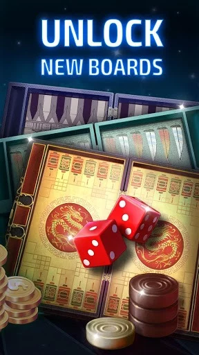 Изображение игры: Backgammon Tournament - free backgammon online