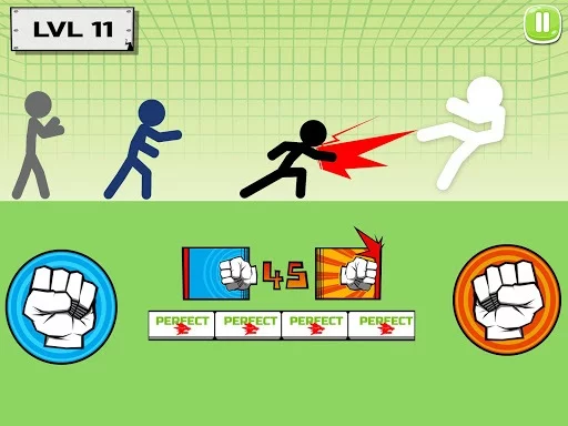 Изображение игры: Stickman fighter: Epic battle