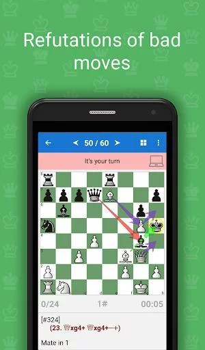 Изображение игры: Mate in 1 (Chess Puzzles)