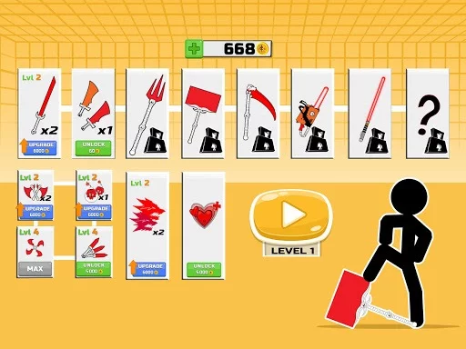 Изображение игры: Stickman fighter: Epic battle