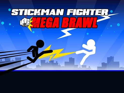 Изображение игры: Stickman Fighter: Mega Brawl
