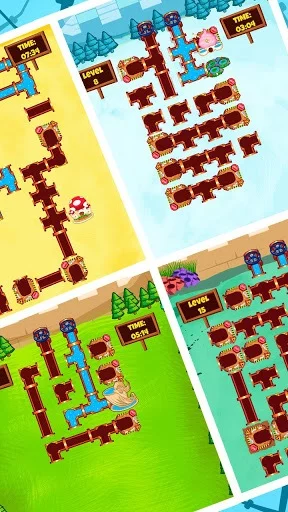 Изображение игры: Plumber World: connect pipes