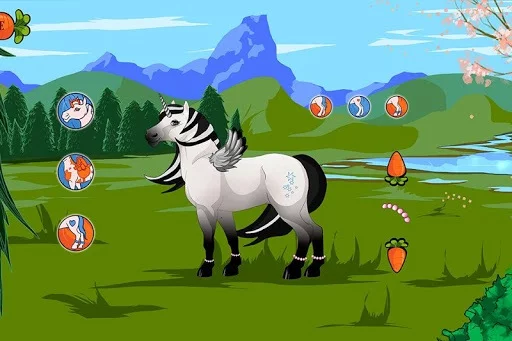 Изображение игры: Dress up the pony