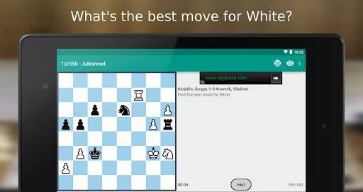 Изображение игры: iChess - Chess Tactics/Puzzles