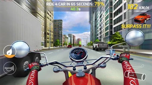 Изображение игры: Moto Highway Rider