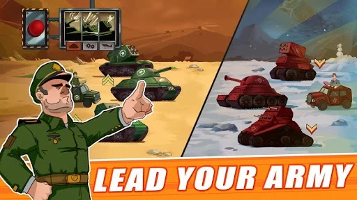 Изображение игры: Tank Battle: War Commander