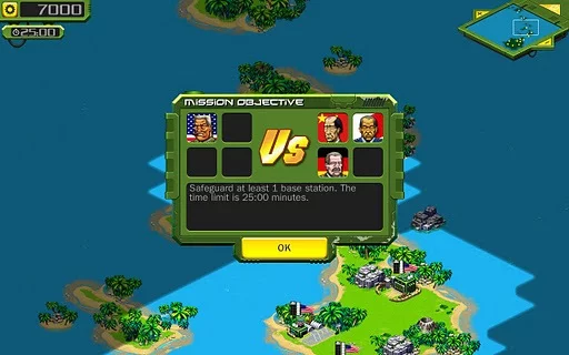 Изображение игры: Tropical Stormfront LITE - RTS