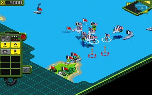 Изображение игры: Tropical Stormfront LITE - RTS