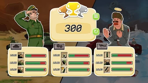 Изображение игры: Tank Battle: War Commander