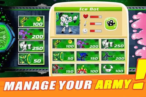 Изображение игры: Super Fighting Robots Defense