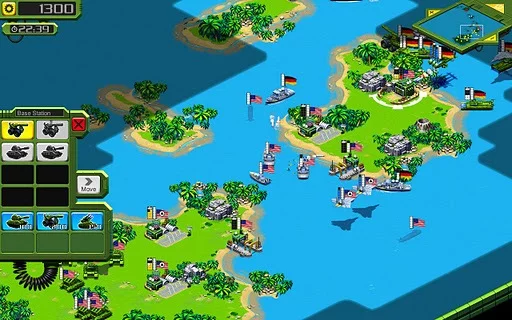 Изображение игры: Tropical Stormfront LITE - RTS