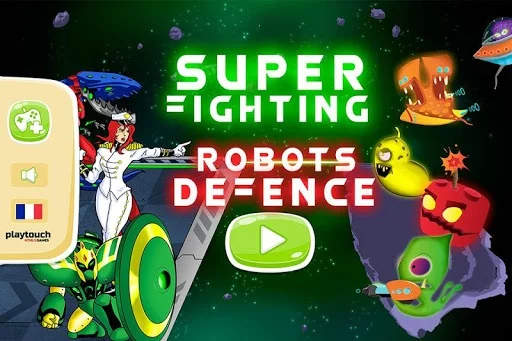 Изображение игры: Super Fighting Robots Defense