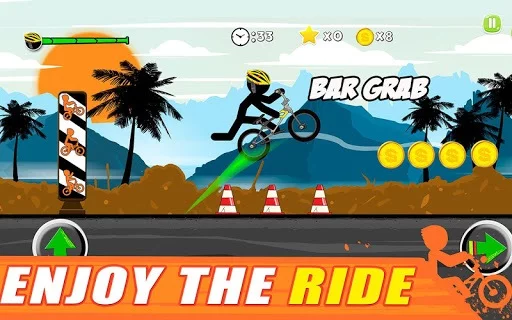 Изображение игры: Stickman Bike: Pro Ride