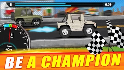 Изображение игры: Super Racing GT: Drag Pro