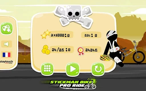 Изображение игры: Stickman Bike: Pro Ride