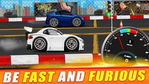Изображение игры: Super Racing GT: Drag Pro