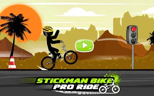 Изображение игры: Stickman Bike: Pro Ride
