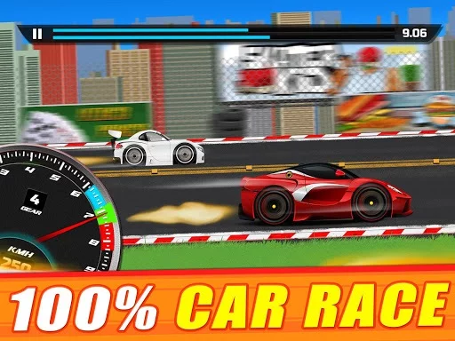 Изображение игры: Super Racing GT: Drag Pro