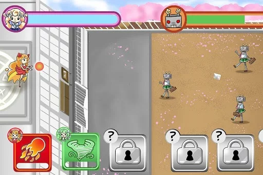 Изображение игры: Magical girl: save the school