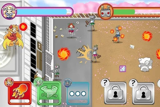 Изображение игры: Magical girl: save the school