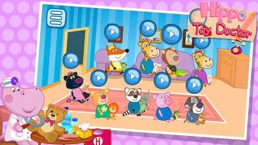 Изображение игры: Kids doctor: Hospital for dolls