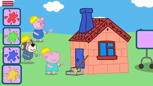 Изображение игры: Three Little Pigs