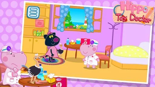 Изображение игры: Kids doctor: Hospital for dolls