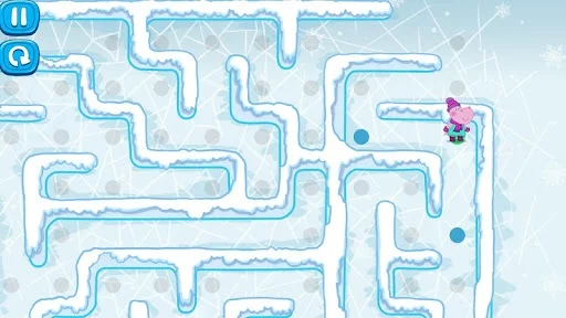 Изображение игры: Hippo's tales: Snow Queen