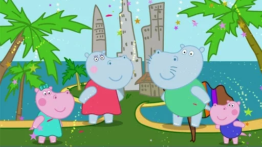 Изображение игры: Hippo at the Airport: Adventure