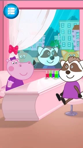Изображение игры: Hippo's Nail Salon: Manicure for girls