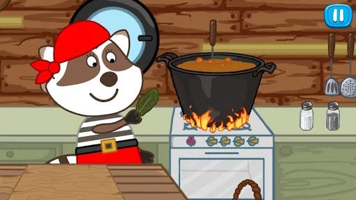Изображение игры: Hippo's tales: Pirate games