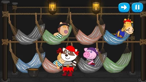 Изображение игры: Hippo's tales: Pirate games
