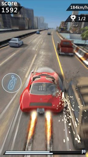 Изображение игры: Chasing Car Speed Drifting