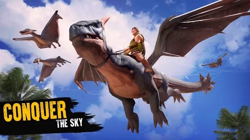 Изображение игры: Jurassic Survival Island: Dinosaurs & Craft