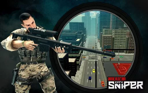 Изображение игры: American City Sniper Shooter