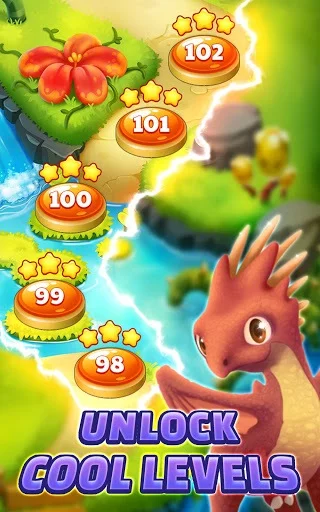 Изображение игры: Dragon Bubble