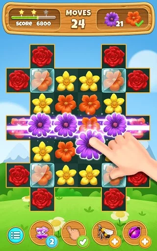 Изображение игры: Bloom Swap