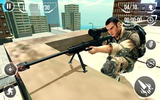 Изображение игры: American City Sniper Shooter