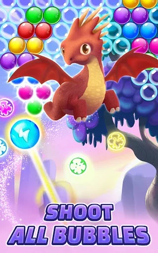 Изображение игры: Dragon Bubble