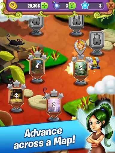 Изображение игры: Mahjong Quest The Storyteller