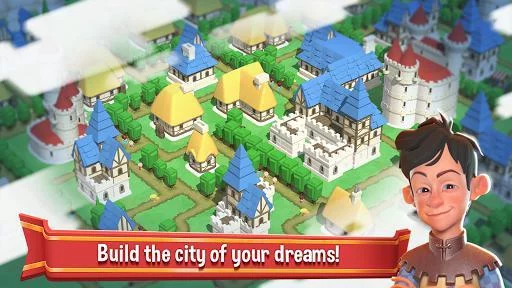 Изображение игры: Crafty Town - Kingdom Builder