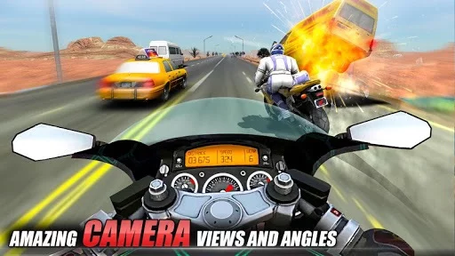 Изображение игры: Bike Attack Race 2: Death games Moto Shooting free