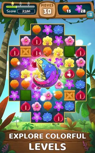 Изображение игры: Blossom Blitz Tropic