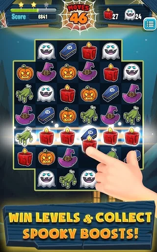 Изображение игры: Halloween Match 3