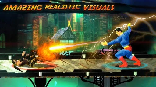 Изображение игры: Superhero Fight Club