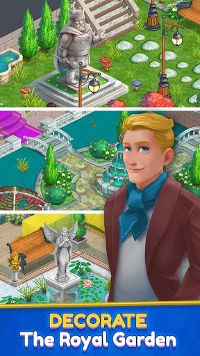 Изображение игры: Royal Garden Tales - Match 3 Castle Decoration