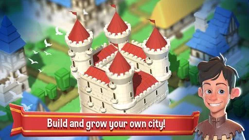 Изображение игры: Crafty Town - Kingdom Builder