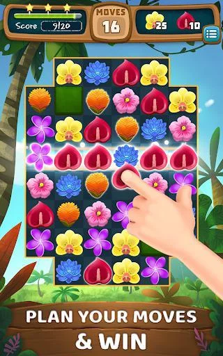 Изображение игры: Blossom Blitz Tropic